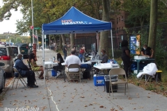 Covid pop up testing center sets up in one of the Brooklyn neighborhoods that has a rising number of positive Covid patients . N.Y.C. Health and Hospitals sends out teams to test residents in the neighborhoods to try and curb the spread of Covid. Text "Covid Test" to 855-48 for locations. They are located for this week Monday to Friday 10am -5pm at Avenue V and Brown Street near the Herman Dolgin Park.