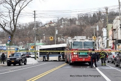 Saturday, March 06, 2021CIS InvestigationBroad StreetStaten Island, NYA child was struck by FDNY Ladder 77 shortly after 7:00 am this morning in front of 227  Broad Street in the Stapleton area of Staten Island.  NYPD called for a CIS team.  FDNY Safety was also on scene.  The child was taken to Richmond University Medical Center in critical condition.