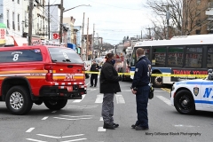 Saturday, March 06, 2021CIS InvestigationBroad StreetStaten Island, NYA child was struck by FDNY Ladder 77 shortly after 7:00 am this morning in front of 227  Broad Street in the Stapleton area of Staten Island.  NYPD called for a CIS team.  FDNY Safety was also on scene.  The child was taken to Richmond University Medical Center in critical condition.