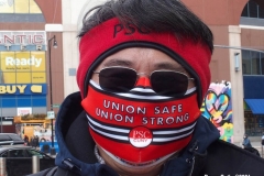 New York- Professional Staff Congress (PSC) had a Rally and March to protest the City University
of New York's budget process.  P.S.C.union president Barbara Bowen spoke at the rally as well as New York City politicians.