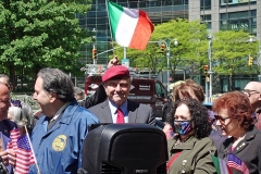 Italian Americans Protest School Policy on Columbus Day

 

NEW YORK, 5/12/2021: Curtis Sliwa at a rally protesting the recent change in the cityÕs school calendar removing the Columbus Day holiday.  Speakers called on Mayor de Blasio, Òto stop advancing false narratives about ColumbusÓ at the protest symbolically at Columbus Circle.  Credit: © 2021 Robert Roth.