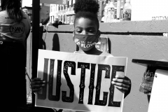 George Floyd verdict rally held in front of his statue in Brooklyn N.Y. The Reverend Al Sharpton's daughters Ashley and Dominque
were there when the judge announced the sentence of 22 and half years for Derrick Chauvin in George Floyd's murder.