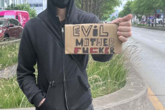 Angry LGBTQ protesters and their supporters hold a demonstration outside of Chelsea Piers in NYC, to protest Ron DeSantis's appearance at the Tikvah Funds Jewish Leadership Conference. Chelsea Piers has a long gay rights history and the fact that June is Pride Month is further agitating protesters. DeSantis has recently signed the "Don't Say Gay"bill...
Photo By Diane L. Cohen