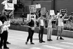 Angry LGBTQ protesters and their supporters hold a demonstration outside of Chelsea Piers in NYC, to protest Ron DeSantis's appearance at the Tikvah Funds Jewish Leadership Conference. Chelsea Piers has a long gay rights history and the fact that June is Pride Month is further agitating protesters. DeSantis has recently signed the "Don't Say Gay"bill...
Photo By Diane L. Cohen