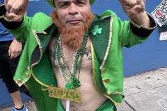 Angry LGBTQ protesters and their supporters hold a demonstration outside of Chelsea Piers in NYC, to protest Ron DeSantis's appearance at the Tikvah Funds Jewish Leadership Conference. Chelsea Piers has a long gay rights history and the fact that June is Pride Month is further agitating protesters. DeSantis has recently signed the "Don't Say Gay"bill...
Photo By Diane L. Cohen