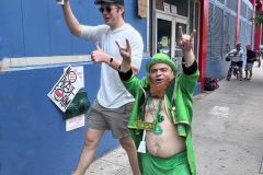 Angry LGBTQ protesters and their supporters hold a demonstration outside of Chelsea Piers in NYC, to protest Ron DeSantis's appearance at the Tikvah Funds Jewish Leadership Conference. Chelsea Piers has a long gay rights history and the fact that June is Pride Month is further agitating protesters. DeSantis has recently signed the "Don't Say Gay"bill... Photo By Diane L. Cohen