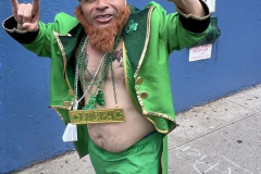 Angry LGBTQ protesters and their supporters hold a demonstration outside of Chelsea Piers in NYC, to protest Ron DeSantis's appearance at the Tikvah Funds Jewish Leadership Conference. Chelsea Piers has a long gay rights history and the fact that June is Pride Month is further agitating protesters. DeSantis has recently signed the "Don't Say Gay"bill... Photo By Diane L. Cohen