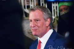 Bill de Blasio thanks his staff on his final day as Mayor, New York, USA - 30 Dec 2021