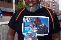 NEW YORK - Memorial held for Rapper  Earl Simmons known as "DMX". He was a Rapper , Songwriter and Actor He died on April 9, 2021
The memorial was held at the Barclays Center
in Brooklyn. Fans stand outside the Barclays Center to show support his Motorcycle group called the "Rough Riders" escorted his casket
from Yonkers N.Y. to the Barclays Center while a Monster truck carried it on the back of the vehicle.