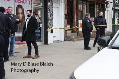 Shooting
Thursday, March 04, 2021
194 Bay Street
Police from the 120 PCT in Staten Island investigate a shooting of a man at 194 Bay Street in the Stapleton section of Staten Island shortly before noon on Thursday.  The man was taken to Richmond University Medical Center where he later died of his injuries.  The location is just a few feet from where Eric Garner died.