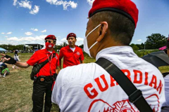 Guardian Angels patrol and make a presence at the Hong Kong Dragon Festival in NY. After a 2 year hiatus the HKDBF NY commenced at the Meadow Lake in Flushing Meadows Corona Park, Queens. 
The two day event celebrates the 30th anniversary of the event as well as The Year of the Tiger. A large program filled with events such as  with dragon dance, multi-cultural performers, traditional arts and crafts as well as a selection of food trucks.
