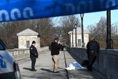 Drowning or DOA?
Staten Island, NY
Tuesday, March 22, 2022

For Credit:  Mary DiBiase Blaich

A man was found in the Silver Lake Reservoir shortly after 7 AM this morning.  Emergency responders recovered his body from the water. The man was deceased, and an investigation began. The NYPD and the City ME were on scene.  This is the second individual pulled from this location in 2022.  A third drowning occurred last summer when a child climbed the rail and drowned.  A memorial to her is still in place this morning.