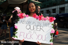 June 25 2022  NEW YORK  
30th Dyke March  held the day before the big New York City Pride Parade