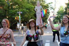 June 25 2022  NEW YORK  
30th Dyke March  held the day before the big New York City Pride Parade