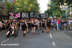 June 25 2022  NEW YORK  
30th Dyke March  held the day before the big New York City Pride Parade