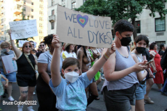 June 25 2022  NEW YORK  
30th Dyke March  held the day before the big New York City Pride Parade