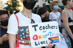 June 25 2022  NEW YORK  
30th Dyke March  held the day before the big New York City Pride Parade