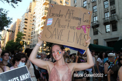 June 25 2022  NEW YORK  
30th Dyke March  held the day before the big New York City Pride Parade