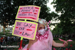 June 25 2022  NEW YORK  
30th Dyke March  held the day before the big New York City Pride Parade