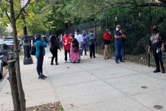 EARLY VOTING OCTOBER 2020 DURING THE COVID 19 PANDEMIC