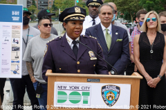 NYPD Chief of Transportation Kim Royster warns against operating e-bikes illegally in New York City.