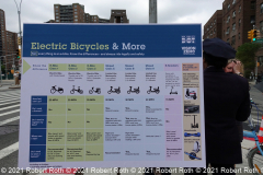 DOT Officials produced a comprehensive graphic showing the many electric vehicles; which ones are legal and where they can be ridden.