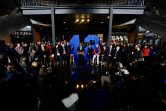 3.24.22- Mayor Eric Adams Citifield press conference
NYC Mayor Eric Adams , Ny Yankees President Randy Levine, Ny Mets President Sandy Alderson press conference.

(C) Steve Sands/ New York Newswire

MAYOR ADAMS TAKES MEASURES TO SUPPORT SMALL BUSINESSES AND INDEPENDENT VENUES, LEVELS PLAYING FIELD FOR NYC-BASED PERFORMERS AND ATHLETES
 
With COVID Case Counts Low and Vaccination Rates at Record Heights, Mayor Announces Next Step in NYC’S Economic Recovery and Pandemic Response
 
New Order Follows Mayor Adams’ Recent Statement on Mask Requirements for 2-4-Year-Olds, Removal of Mask Mandate for K-12 Public School Students, and Suspension of Aspects of Key to NYC