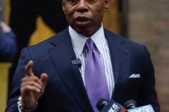 Mayor Eric Adams speaks At the Lunt Fontaine Theater On Broadway about New Years Eve Preparations
Photo By Steve Sands/NEW YORK NEWSWIRE