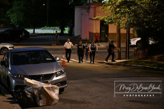 Evidence Search
4 North Mada Avenue
Staten Island
Thursday, August 12, 2022
Photographs by:
Mary DiBiase Blaich 

Police in the 120 Pct respond to #4 North Mada Avenue for a evidence search.  Shell casings were scattered around as police began their investigation around 8:30 PM.
This is my home block, and the third serious incident in the last 2 1/2 years.