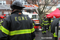 February 4, 2022  New York   
House explosion and Two alarm fire broke out in the early morning hours of Friday February 4,2022 The explosion shook the Bath Beach Neighborhood  New York City Fire Department , New York City Police Department , Emergency Medical Service, New York City Department of Buildings personnel all responded to the scene. Special cadaver dog was also brought in to help in the rescue efforts.