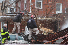 February 4, 2022  New York   
House explosion and Two alarm fire broke out in the early morning hours of Friday February 4,2022 The explosion shook the Bath Beach Neighborhood  New York City Fire Department , New York City Police Department , Emergency Medical Service, New York City Department of Buildings personnel all responded to the scene. Special cadaver dog was also brought in to help in the rescue efforts.
