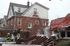 February 4, 2022  New York   
House explosion and Two alarm fire broke out in the early morning hours of Friday February 4,2022 The explosion shook the Bath Beach Neighborhood  New York City Fire Department , New York City Police Department , Emergency Medical Service, New York City Department of Buildings personnel all responded to the scene. Special cadaver dog was also brought in to help in the rescue efforts.