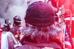 An underground transformer exploded in the late afternoon on 51st St and Lexington. Units were called in from Brooklyn as well as for the severity of the fire, but all was eradicated shortly after. No injuries or casualties.  Sunday, February 27, 2022. (C) Bianca Otero