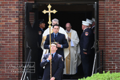 FDNY Funeral
Tuesday, 06 07 2022
St Teresa Church
Staten Island, NY
Photograph by Mary DiBiase Blaich

Deputy Chief Vincent Mandala, FDNY, was buried today at St Teresa Church in Staten Island.  He died of 9/11 related illness.  The department gathered for the funeral, including FDNY Commissioner Laura Kavanagh.