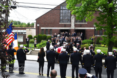 FDNY Funeral
Tuesday, 06 07 2022
St Teresa Church
Staten Island, NY
Photograph by Mary DiBiase Blaich

Deputy Chief Vincent Mandala, FDNY, was buried today at St Teresa Church in Staten Island.  He died of 9/11 related illness.  The department gathered for the funeral, including FDNY Commissioner Laura Kavanagh.