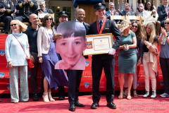 NYC Mayor Eric Adams and FF Nicholas Morisano attend the FDNY Medal Day 2022 at City Hall in New York, New York, on June 1, 2022. (Photo by Gabriele Holtermann/Sipa USA)