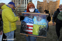February 27, 2022  New York, 
Pray for Ukraine. 
Candlelight vigil in solidarity with Ukraine and for all of those who perished in Russia/Ukrainian War. Residents of the Brighton Beach Community aka "Little Odessa by the Sea" came together in Asser Levy Park for a Candlelight Vigil
