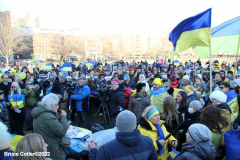 February 27, 2022  New York, 
Pray for Ukraine. 
Candlelight vigil in solidarity with Ukraine and for all of those who perished in Russia/Ukrainian War. Residents of the Brighton Beach Community aka "Little Odessa by the Sea" came together in Asser Levy Park for a Candlelight Vigil