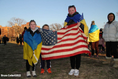 February 27, 2022  New York, 
Pray for Ukraine. 
Candlelight vigil in solidarity with Ukraine and for all of those who perished in Russia/Ukrainian War. Residents of the Brighton Beach Community aka "Little Odessa by the Sea" came together in Asser Levy Park for a Candlelight Vigil