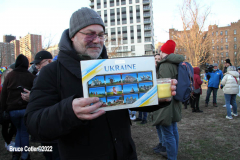 February 27, 2022  New York, 
Pray for Ukraine. 
Candlelight vigil in solidarity with Ukraine and for all of those who perished in Russia/Ukrainian War. Residents of the Brighton Beach Community aka "Little Odessa by the Sea" came together in Asser Levy Park for a Candlelight Vigil