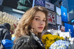 Ukraine Rally in Times Square 
Photos by Milo Hess