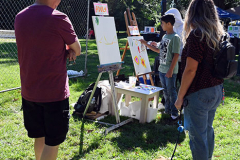 Saturday, September 25, 2021
Snug Harbor Cultural Center
Staten Island, NY
Photographs by
Mary DiBiase Blaich

The Staten Island Museum's 71st Annual Fence Show, highlighting art and fine crafts, was held today at  Snug Harbor Cultural Center  in Livingston, Staten Island.