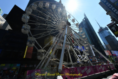 Ride a state-of-the-art ferris wheel in the Crossroads of the World, and soar up 110 feet through a canyon of spectacular billboards, getting an entirely new vantage point on Times Square. Buy tickets online or in person.
* $15 per person for children 2–10
* $20 per person for general admission
* $35 per person for VIP / Skip the line


Times Square is a major commercial intersection, tourist destination, entertainment center, and neighborhood in the Midtown Manhattan section of New York City, at the junction of Broadway and Seventh Avenue.

THE TIMES SQUARE WHEEL IS A ONCE-IN-A-LIFETIME EXPERIENCE IN THE MIDDLE OF TIMES SQUARE NYC. WE HAVE ERECTED A MAJESTIC, STATE-OF-THE-ART 110 FOOT TALL GIANT FERRIS WHEEL THAT WILL SHOWCASE THE CROSSROADS OF THE WORLD AS NEVER SEEN BEFORE. EXPERIENCE SENSORY OVERLOAD BY BILLIONS PIXELS AS YOU SOAR 110 FEET THRU A CANYON OF SPECTACULAR BILLBOARDS. COME AND SHARE THIS SPECTACULAR EXPERIENCE WITH FRIENDS AND FAMILY ALL OVER THE WORLD.