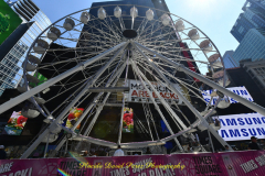 Ride a state-of-the-art ferris wheel in the Crossroads of the World, and soar up 110 feet through a canyon of spectacular billboards, getting an entirely new vantage point on Times Square. Buy tickets online or in person.
* $15 per person for children 2–10
* $20 per person for general admission
* $35 per person for VIP / Skip the line


Times Square is a major commercial intersection, tourist destination, entertainment center, and neighborhood in the Midtown Manhattan section of New York City, at the junction of Broadway and Seventh Avenue.

THE TIMES SQUARE WHEEL IS A ONCE-IN-A-LIFETIME EXPERIENCE IN THE MIDDLE OF TIMES SQUARE NYC. WE HAVE ERECTED A MAJESTIC, STATE-OF-THE-ART 110 FOOT TALL GIANT FERRIS WHEEL THAT WILL SHOWCASE THE CROSSROADS OF THE WORLD AS NEVER SEEN BEFORE. EXPERIENCE SENSORY OVERLOAD BY BILLIONS PIXELS AS YOU SOAR 110 FEET THRU A CANYON OF SPECTACULAR BILLBOARDS. COME AND SHARE THIS SPECTACULAR EXPERIENCE WITH FRIENDS AND FAMILY ALL OVER THE WORLD.