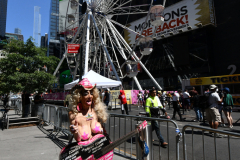 Ride a state-of-the-art ferris wheel in the Crossroads of the World, and soar up 110 feet through a canyon of spectacular billboards, getting an entirely new vantage point on Times Square. Buy tickets online or in person.
* $15 per person for children 2–10
* $20 per person for general admission
* $35 per person for VIP / Skip the line


Times Square is a major commercial intersection, tourist destination, entertainment center, and neighborhood in the Midtown Manhattan section of New York City, at the junction of Broadway and Seventh Avenue.

THE TIMES SQUARE WHEEL IS A ONCE-IN-A-LIFETIME EXPERIENCE IN THE MIDDLE OF TIMES SQUARE NYC. WE HAVE ERECTED A MAJESTIC, STATE-OF-THE-ART 110 FOOT TALL GIANT FERRIS WHEEL THAT WILL SHOWCASE THE CROSSROADS OF THE WORLD AS NEVER SEEN BEFORE. EXPERIENCE SENSORY OVERLOAD BY BILLIONS PIXELS AS YOU SOAR 110 FEET THRU A CANYON OF SPECTACULAR BILLBOARDS. COME AND SHARE THIS SPECTACULAR EXPERIENCE WITH FRIENDS AND FAMILY ALL OVER THE WORLD.