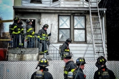 Two Alarm Fire
.
.
FDNY firefighters at the scene of a two alarm blaze on East 180th street and Park Avenue in the Bronx Sunday afternoon. There were no injuries.