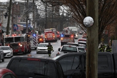 Wednesday, March 31, 2021
Fifth Alarm
60 Davidson Street
Staten Island, NY
For Credit:  Mary DiBiase Blaich

A 5th Alarm Fire burns through a 2.5 story warehouse at 60 Davidson Street in Staten Island Wednesday afternoon.  All fire members were removed from the building.  More than 10 tower ladders were called to the scene, and the NYPD called a level one mobilization for traffic control.