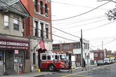 Covid Mandate Follow Up
And
All Hands Fire
And
Election Day
October 30, 31, 2021
November 01, 02, 2021
For Credit:  Mary DiBiase Blaich

On Tuesday, November 02, 2021 an All Hands fire erupted in an attached home at 109 Birch Road in Staten Island.

Also, following up on the Covid Mandate:
Following up on the City Workers Covid Mand today is Election Day.
On Monday, an FDNY worker waits to get into Ladder 79's house; 
today, Engine 156 is backing into their own quarters;
a relocater engine from Brooklyn stops for Starbucks;  
trash is being picked up again as other DSNY employees stage protest;
voters leaving a poling place today