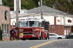 Covid Mandate Follow Up
And
All Hands Fire
And
Election Day
October 30, 31, 2021
November 01, 02, 2021
For Credit:  Mary DiBiase Blaich

On Tuesday, November 02, 2021 an All Hands fire erupted in an attached home at 109 Birch Road in Staten Island.

Also, following up on the Covid Mandate:
Following up on the City Workers Covid Mand today is Election Day.
On Monday, an FDNY worker waits to get into Ladder 79's house; 
today, Engine 156 is backing into their own quarters;
a relocater engine from Brooklyn stops for Starbucks;  
trash is being picked up again as other DSNY employees stage protest;
voters leaving a poling place today