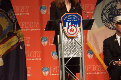 March 8, 2022  New York, 
Fire Department of The City of New York presents a Probationary Firefighter Graduation Ceremony at the Christian Cultural Center. 
.Acting Fire Commissioner Laura Kavanagh